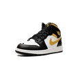 thumbnail image 4 of Jordan GRADE SCHOOL Air Jordan 1 Mid GS "Pollen / Black / White" 554725 177 from Stadium Goods, 4 of 9