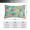 thumbnail image 4 of Disketp Pillow Covers Cute Pineapples Pattern Throw Pillow Case Cushion Covers,Cushion For Bedroom,Couch,Home-16"X24", 4 of 8