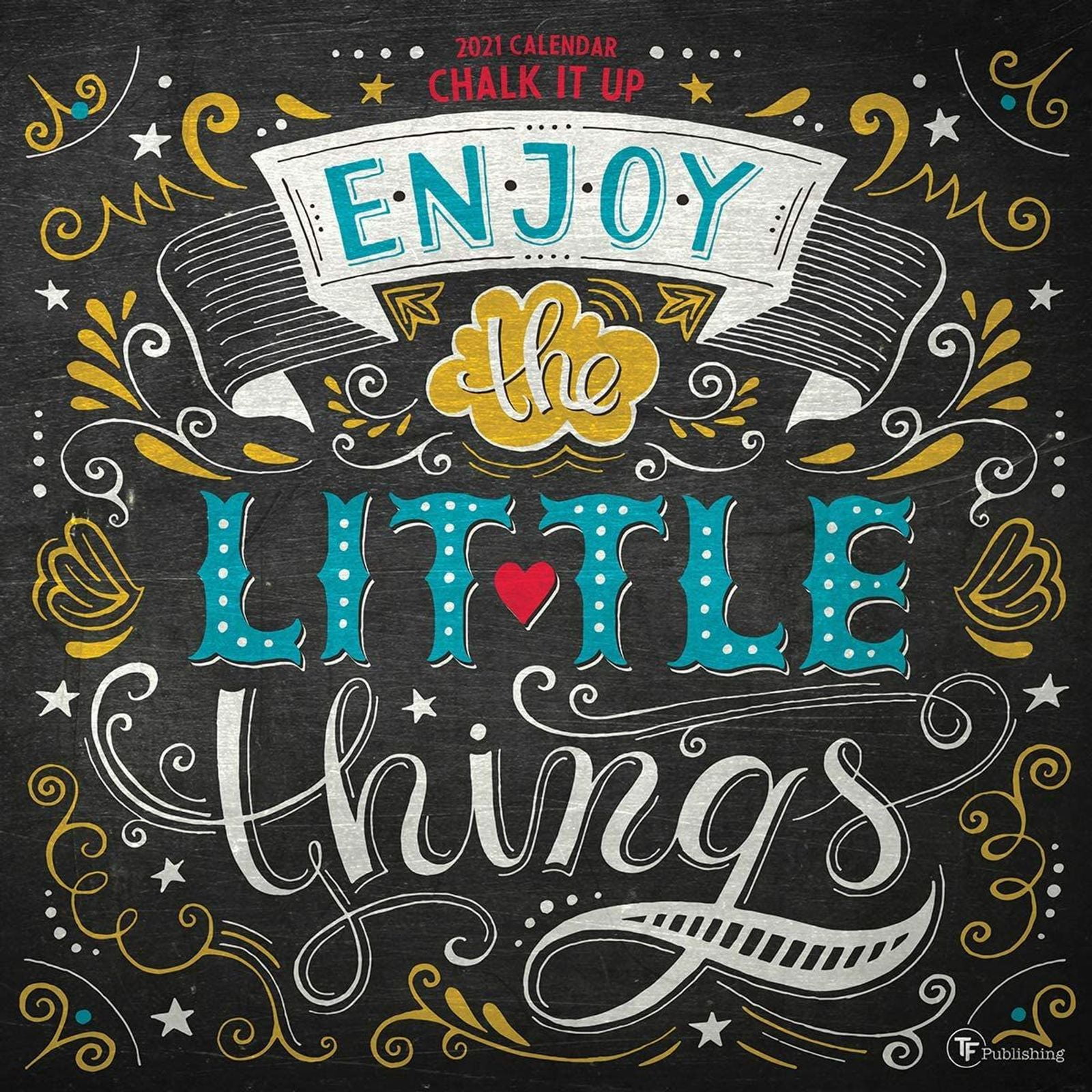 2021 Chalk It Up 12x12 inch Wall Calendar