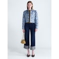 thumbnail image 2 of Scoop Women's and Women's Plus Mid Rise Cuffed Wide Leg Jeans, Sizes 0-28W, 2 of 5