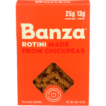 Banza Chickpea Rotini Pasta 8 oz - Pack of 2