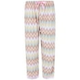 thumbnail image 3 of Elegant Emily  Chevron Multicolor Short Sleeve Capri Set (Women's Plus), 3 of 6