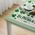 thumbnail image 4 of nygtbtfer Tablecloths- Plastic Table Covers Green Patricks Party Supplies Happy St Patrick's Day Table Cloths, 4 of 7