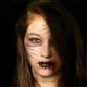 thumbnail image 3 of Pegatina de tatuaje de Halloween para cara, ojos falsos, boca, cicatriz de sangre, patrón de telaraña 3D, pegatina de cara aterradora de Halloween, 1 Juego, 3 of 4