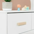 thumbnail image 5 of Babyletto Scoot 3 Drawer Dresser with Removable Changing Tray in White & Natural, 5 of 7
