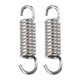 thumbnail image 1 of Resorte de Tubo de Escape para Motocicleta, Muelles de Silenciador 43mm/1,69" de Acero Inoxidable, Accesorio Modificado Moto, Tono Plateado, 2 Piezas, 1 of 1