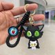 thumbnail image 1 of Llavero con forma de gato y dibujo animado de Lingya's Journey, bonito colgante para bolso de escuela, regalo decorativo, 1 of 1