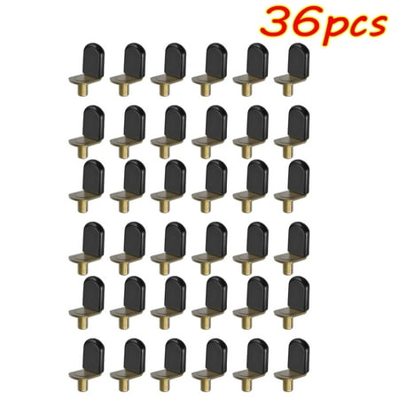 

Shelf Glass Supports Tools for Furniture Cabinet Closet Bookcase Shelf Bracket Style Pegs(36PCS)