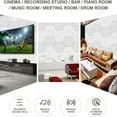thumbnail image 6 of 12 Pcs Hexagon Acoustic Panels Beveled Edge Sound Proof Foam Panels, 6 of 8