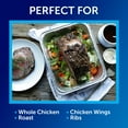 thumbnail image 3 of (3 pack) Reynolds Kitchens Heavy Duty Disposable Aluminum Roasting Pans with Lids, 11.75x9.25x2.5 in, 2 Count, 3 of 9