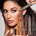thumbnail image 5 of Eyebrow Pencil 4-Pronged Waterproof Microblading Pen, Dark Brown Long Lasting Sweatproof Brow Makeup, Quad Tip for Natural Hair-Like Strokes, Easy to Use, 1.5g, 5 of 7