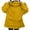 Yellow, variant on LYXSSBYX Womens Tops Long Sleeve Clearance Women's Stitching Three-Dimensional Pocket Cute Design Pullover Sweatershirt