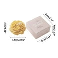 thumbnail image 2 of YOHAVEN Peony Scented Candle Gift, Aromatherapy Handcrafted Small Candle for Relaxation Bedroom Bathroom Home Birthday Anniversary Holiday Decor, 2 of 2