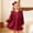 Red, variant on Liyamei Long Sleeve Corduroy Pinafore Dress And Headband For Baby Toddler Girls Ruffled Outfit With Snap Buttons Party Wear Toddler Girl Dresses 6-12 Months