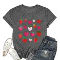 thumbnail image 3 of T-Shirt Col Rond Imprimé Élégant pour Femmes Design Graphique Décontracté pour Usage Quotidien, 3 of 3