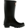 thumbnail image 2 of Hunter Original Kids Black Mid-Calf Rubber Rain Boot - 8M, 2 of 3