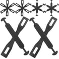 thumbnail image 3 of 100 Sets Cardboard Box Handle Plastic Grab Handle Lifting Handle Replacement Carton Handle, 3 of 8