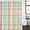 Pink Blue Beige, variant on Green Beige Plaid Shower Curtain Set - Small 36" x 72" Washable Bathtub Curtain with 12 Hooks, Buffalo Farmhouse Art Checkered Waterproof Fabric Stall Shower Curtains for Bathroom/Bathtub Décor