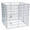 thumbnail image 5 of 48" Pet Playpens for Dogs, Foldable Metal Puppy Playpen for Small Dogs, Pet Exercise Pen Exercise Yard 8 Panel Metal Play Pen, 5 of 5