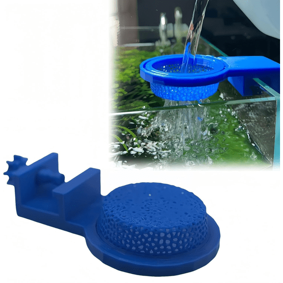 Spill-Free Aquarium Water Changer, for Rimless/Rimmed Tanks, Protects Plants & Substrate During Water Changes,Gentle Flow Design