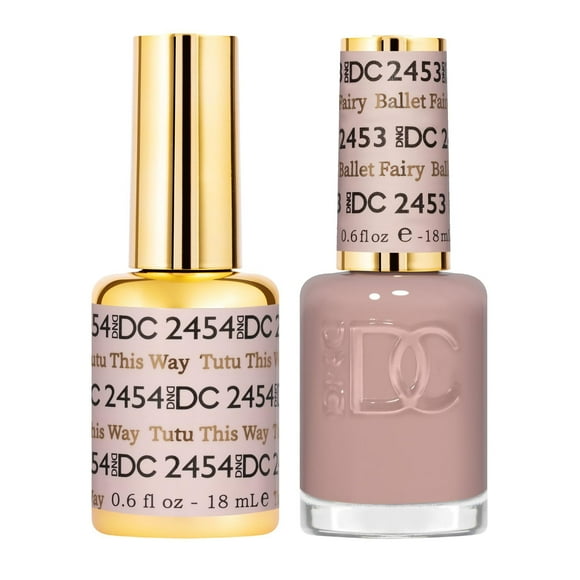 Set de esmaltes de uñas DND DC Sheer Collection Tutu This Way 15 ml