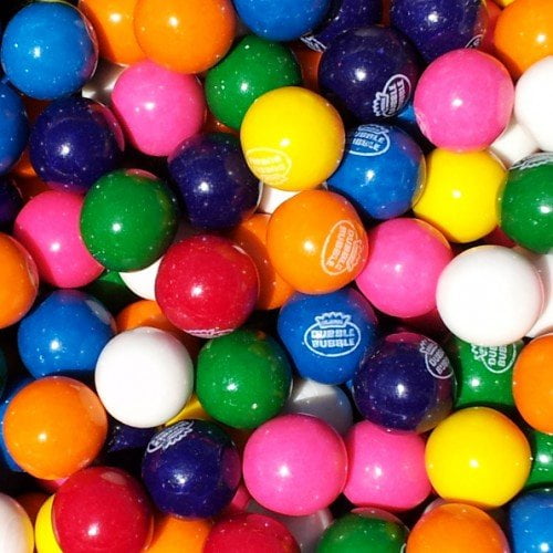 BAYSIDE CANDY GUMBALLS ASSORTED 25mm Or 1 Inch , 1LB - Walmart.com