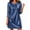 *Navy, variant on Women's Metallic Shimmer Long Sleeve Shift Dress , Glitter Party Club Dresses For Women, S-3XL