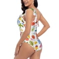 thumbnail image 4 of Honeii Hello Summer2 for women's one-piece swimsuit featuring a chic one-shoulder design experience elegance and style in the water-Large, 4 of 6
