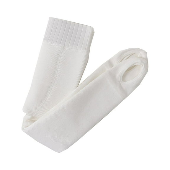 Zshosam Little Girl Warm Tights Baby Girl Tights Thick Cable Knit Leggings Seamless Toddler Girls Tights School Tights Size 9T 12T,(White 9-12 Years)