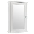 thumbnail image 1 of Mueble de Baño Zimtown Moderno Montado en la Pared Blanco Con Espejo, 1 of 7