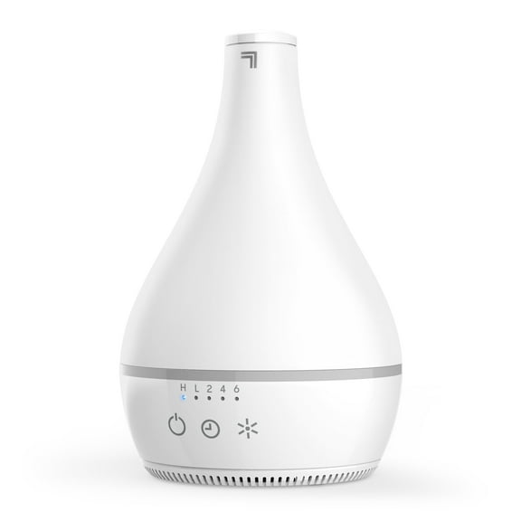 Sharper Image Aroma 2 Ultrasonic Humidifier, White (New)