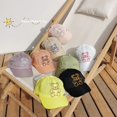 thumbnail image 2 of Sombrero para niños, gorro de bebé para verano, gorra fina de secado rápido con visera, gorras de bebé para niños y niñas, gorra de béisbol bonita para protección solar al aire libre Fivean unisex, 2 of 2