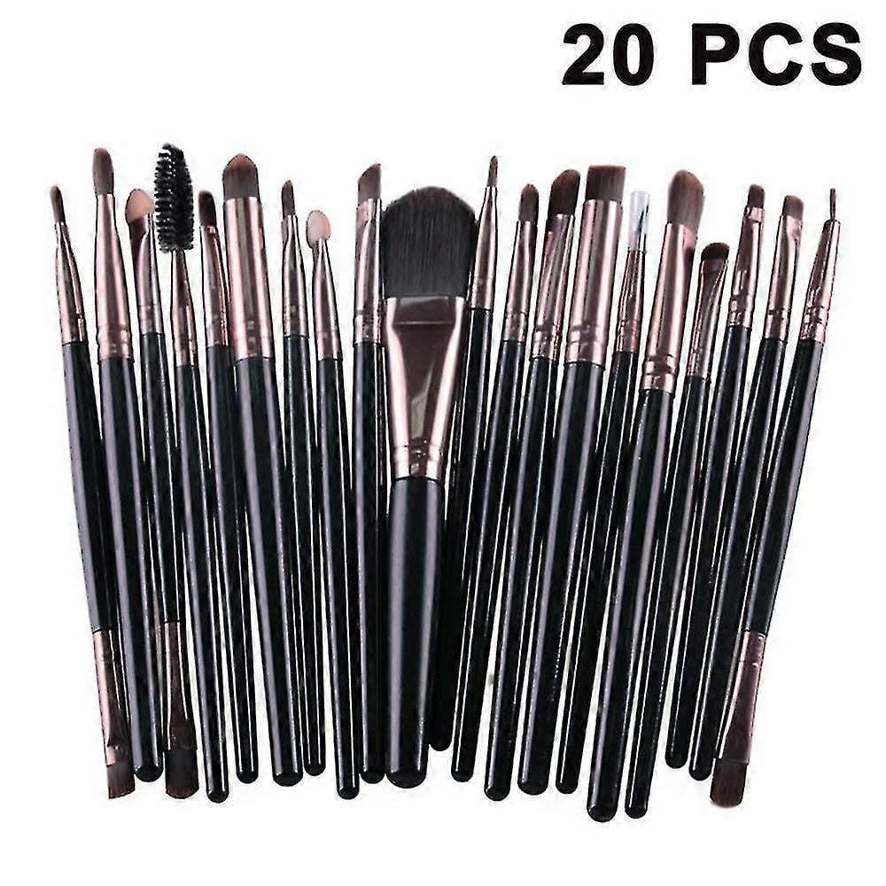 Makeup Brush Set, 20pcs Professional Makeup Tools Premium Synthetic Foundation Powder Blush Shadow Brushes Concealers Eye Cosmetics Make Up Brushes Ki