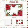 thumbnail image 2 of LERPBKM Paper Placemats Disposable 50 pack Christmas Flower Placemats 16x 11 inch for Home Kitchen Dining Table Decoration Halloween Party Supplies., 2 of 7