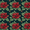 Red Christmas Poinsettias, variant on FORMRS Mens Pajama Pants with Pockets Soft Cotton Sleepwear Lounge Bottoms, Sizes S-2XL, Red Christmas Poinsettias