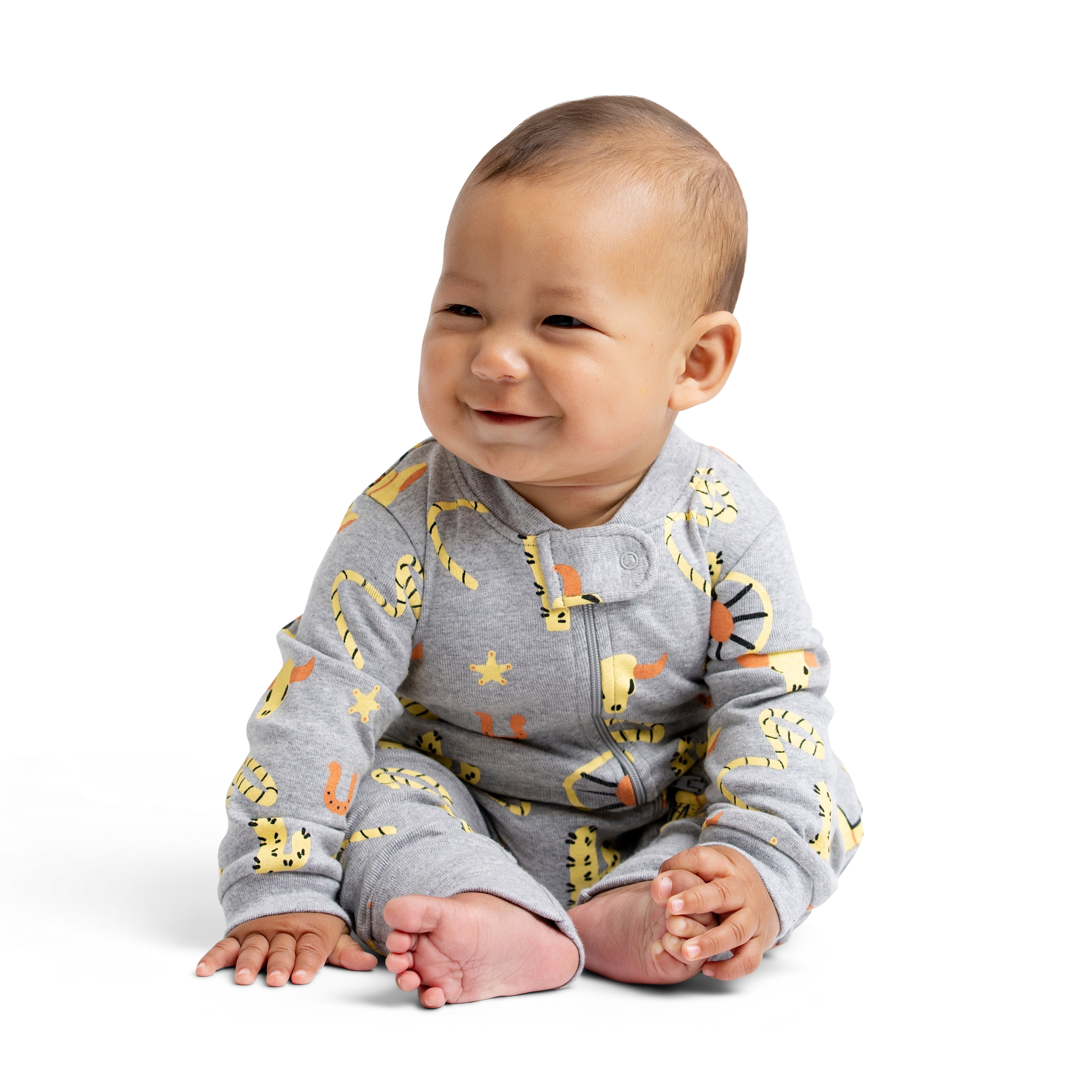 M+A by Monica + Andy, Organic Cotton One-Piece Coverall, Sizes Newborn - 18-24 Months