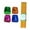 Multicolor, variant on Tyidzon 4Pc Pencil Sharpener with 10Pc Pencils, Colored Handheld Pencil Sharpener with Lid Adults Students Class Home Office Supplies