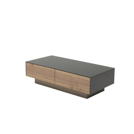 Walnut Veneer Mdf - Modern Walnut Coffee Table