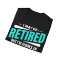 thumbnail image 4 of Retired Elevator Mechanic Elevator Tech Unisex Softstyle T-Shirt, 4 of 4