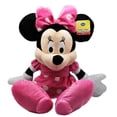 thumbnail image 1 of Disney's Minnie Mouse Large Pink Bow and Dress Plush Toy (17in), 1 of 2