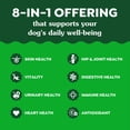 thumbnail image 4 of Greenies Supplements Chicken Flavor 8-in-1 Multi-Benefit Soft Dog Chews, 7.76 oz Pouch, 40 Count, 4 of 10