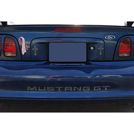 BDTrims | Bumper Plastic Letters Inserts fits 1994-1998 Mustang GT Models