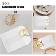 thumbnail image 6 of MLINS 50pcs Paper Bags Ear Studs Package Bags Paper Jewelry Storage Pouch for Earring, 6 of 8