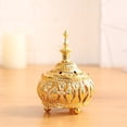thumbnail image 4 of Metal Decorative Arabian Bakhoor Incense Burner Mabkhara Censer Candle Holder, 4 of 8