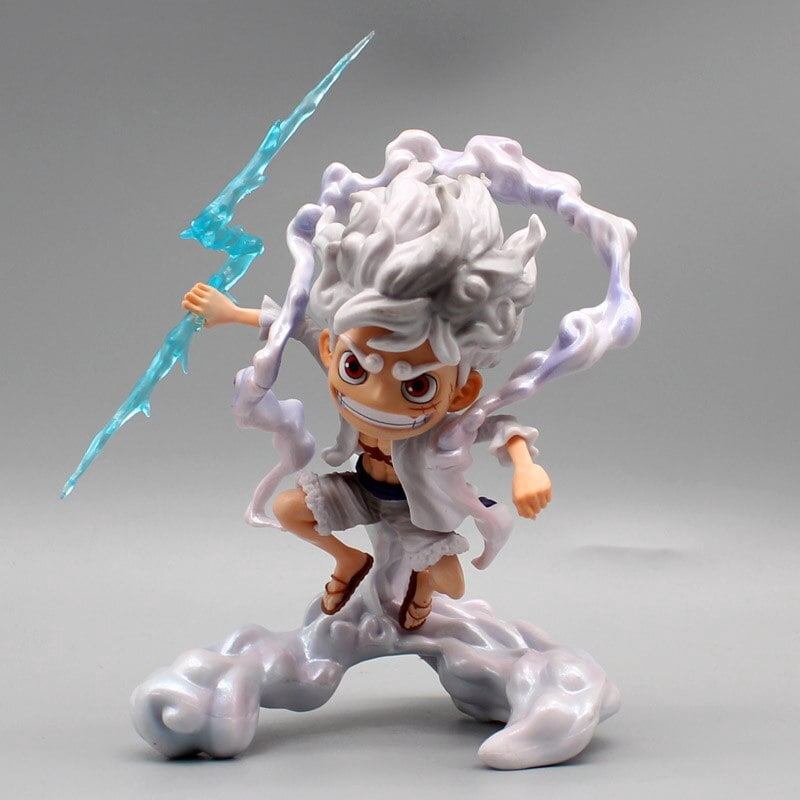 Figura De Link 11cm Modelo Cabeza Grande, Estatua De PVC De Anime Para Colección Y Decoración De Escritorio