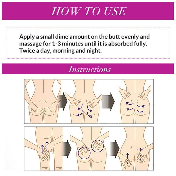 Crema para levantar glúteos crema moldeadora de glúteos hidratante para uso  diario para una cadera encantadora ANGGREK Otros