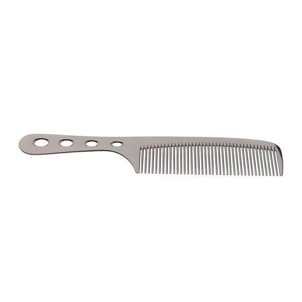 Peine de champú desenredante antiestático para cabello grueso, largo y ondulado. Gris