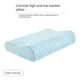 thumbnail image 3 of Almohada de espuma con memoria espacial, almohada con memoria ondulada, almohada para el cuello para adultos, almohada central de rebote lento individual para estudiantes, fábrica, 3 of 5