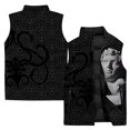 thumbnail image 4 of Chaquetas de invierno para hombre cómodas y elegantes Chalecos para hombre modernos y versátiles Chaleco con estampado digital 3D de moda para hombre que mantiene el calor, 4 of 5