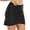 #5 Black, variant on Women's Swim Shorts Quick Dry Water Beach Board Short Athletic Swimsuit Bottoms with Briefs Female